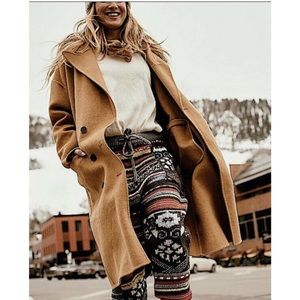 Free People Adore You Long Line Slouchy Coat